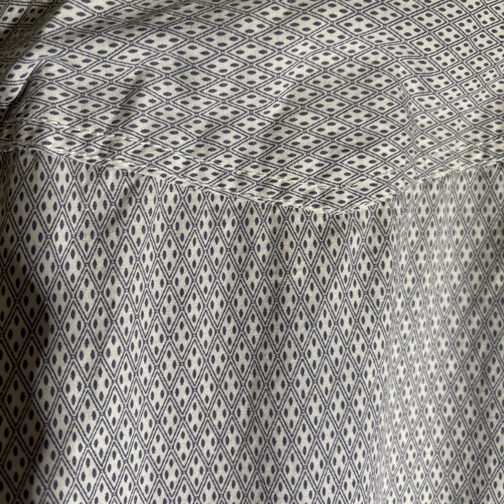 Wrangler 20X Competition Advanced Comfort Long Sleeve Pearl Snap Mens Large Tall - Picture 10 of 14